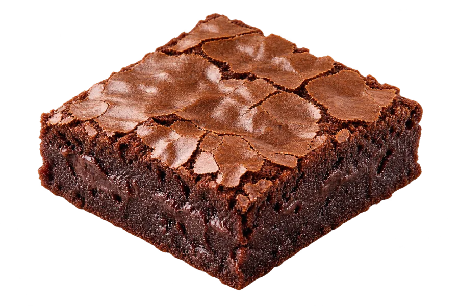 Brownie tradicional de chocolate